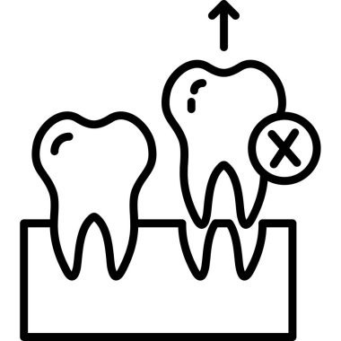 Diş simgesi, basit biçim
