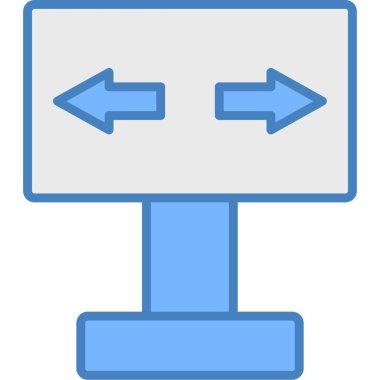 işaret posta simgesi vektör illüstrasyonu