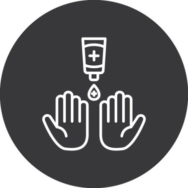 Bir damla kanın vektör çizimi