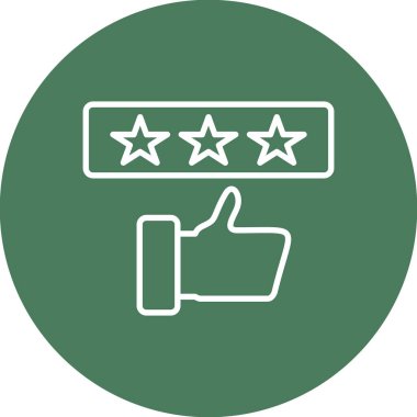 derecelendirme vektör simgesi kolayca değiştirebilir veya düzenleyebilir