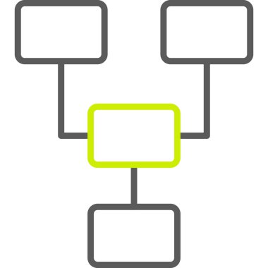 ağ paylaşım simgesi çizimi