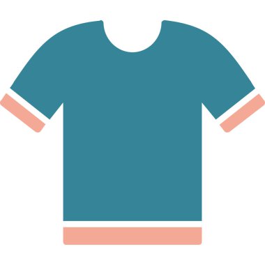 gömlek web simgesi, vektör çizim