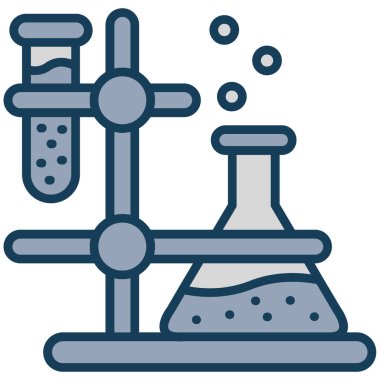 kimyasal matara simgesi, vektör tasarımı