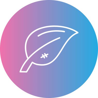 Bir simgenin vektör illüstrasyonu