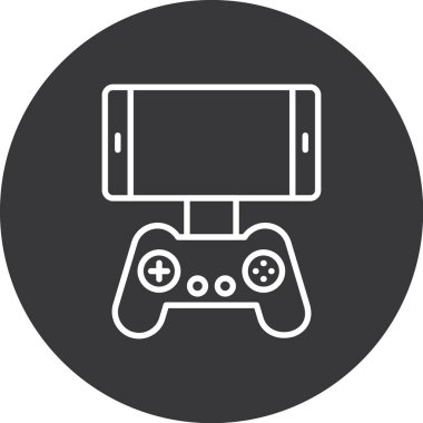 oyun konsolu vektör simgesi