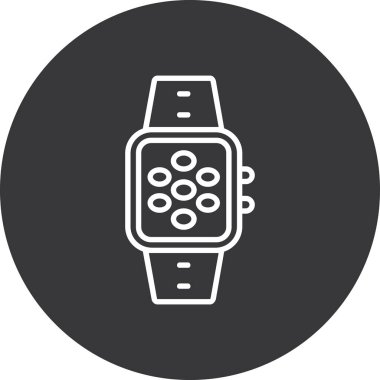 vektör izleme simgesi illüstrasyonu