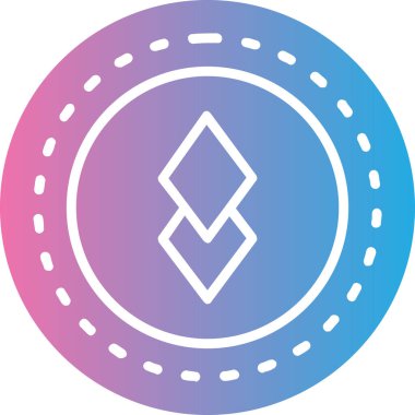 Modern simgenin vektör illüstrasyonu