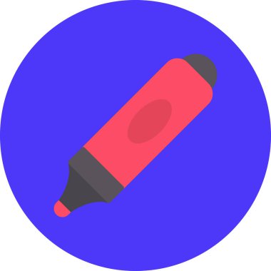 kalem simgesi vektör illüstrasyonu