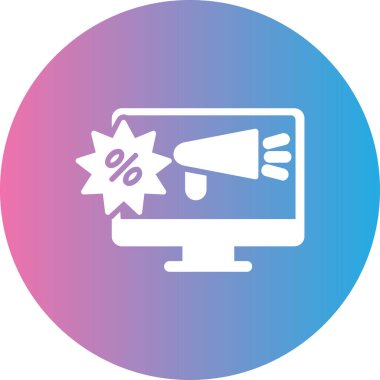 seo modern simgesinin vektör illüstrasyonu