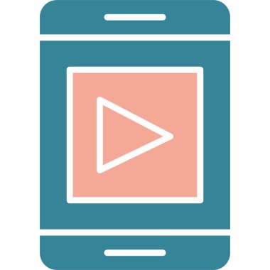 mobil uygulama vektör simgesi