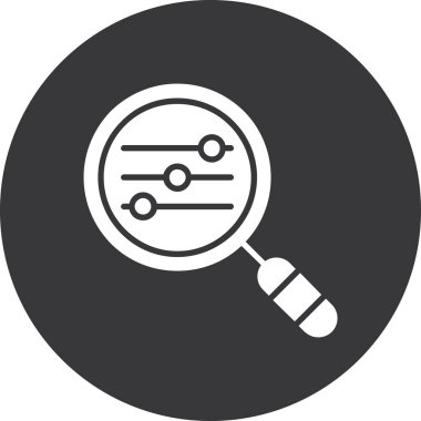 seo modern simgesinin vektör illüstrasyonu