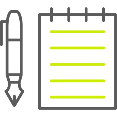 vektör kalem resimleme tasarımı