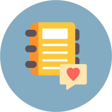 Belge. Web simgesi basit illüstrasyon