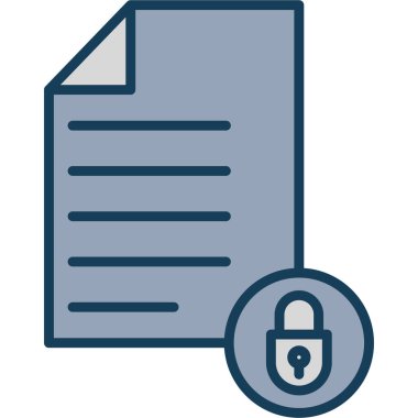 dosya belgesi vektör illüstrasyonu