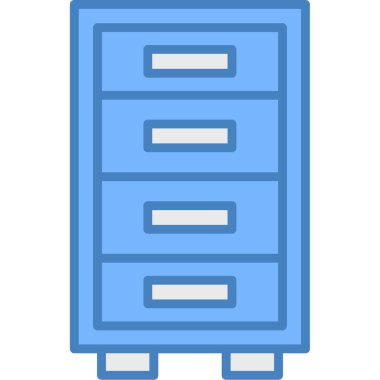 Sunucu. Web simgesi basit illüstrasyon