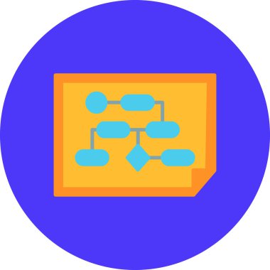 ağ web simgesi basit illüstrasyon