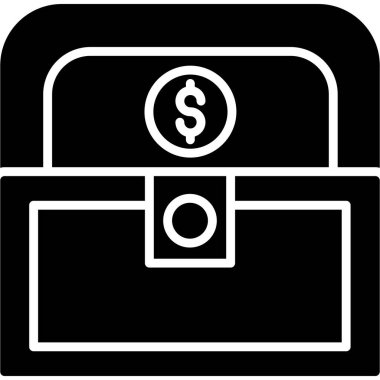 Para için. Web simgesi basit illüstrasyon