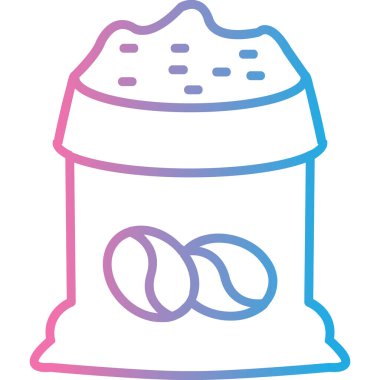 yiyecek ikonu vektör illüstrasyonu