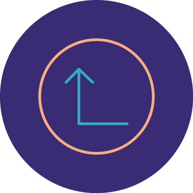 ok simgesi vektör illüstrasyonu