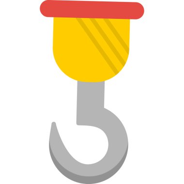 inşaat vinci vektör simgesi