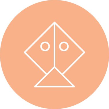 Benzersiz modern ikon vektör illüstrasyonu