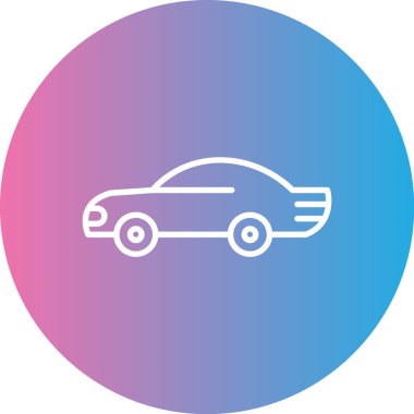 Araba vektör simgesi simgesi