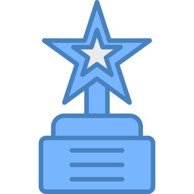 Madalya vektör simgesi modern basit tasarım,