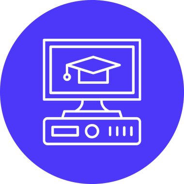 vektör eğitim simgesi illüstrasyonu