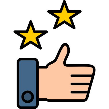 derecelendirme müşteri değerlendirme simgesi - özet biçimi