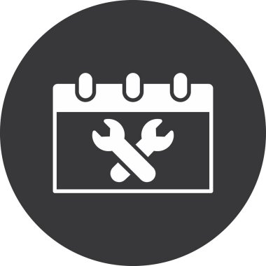 Seo simgesinin vektör illüstrasyonu