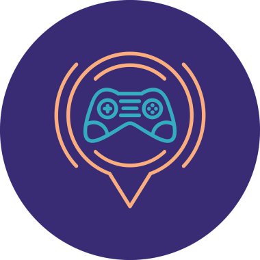 Modern b 'nin vektör illüstrasyonu