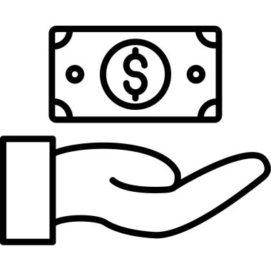 Nakit para el simgesi Taslak biçimi