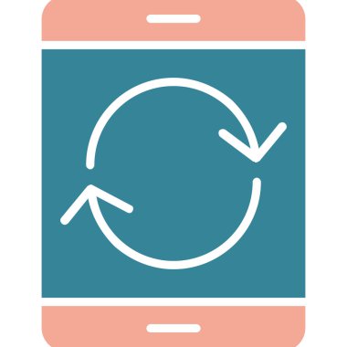 Uygulama modern simgesinin vektör illüstrasyonu