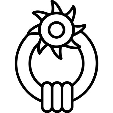 Meyve. Web simgesi basit illüstrasyon