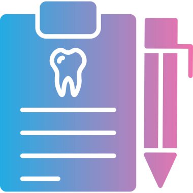Diş. Web simgesi basit illüstrasyon