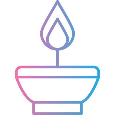 Mum. Web simgesi basit illüstrasyon