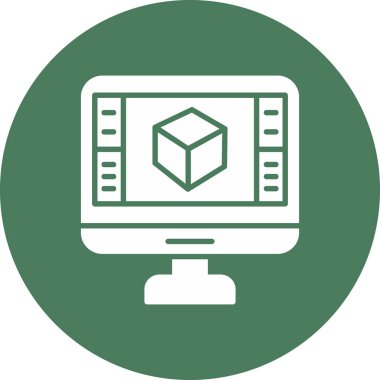 seo modern simgesinin vektör illüstrasyonu