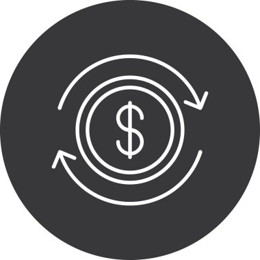 Sikke Simgesi vektör illüstrasyonu