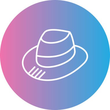 Bir şapka illüstrasyonu