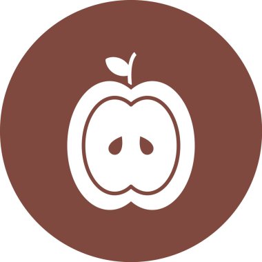 meyve ikonu vektör illüstrasyonu