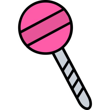 Golf simgesi, vektör illüstrasyonu