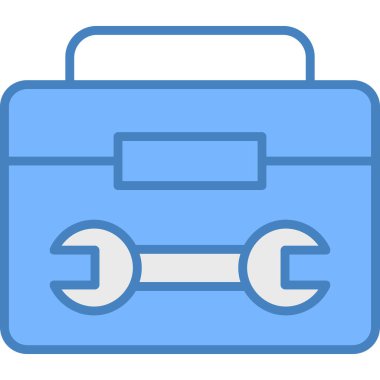 Çanta. Web simgesi basit illüstrasyon