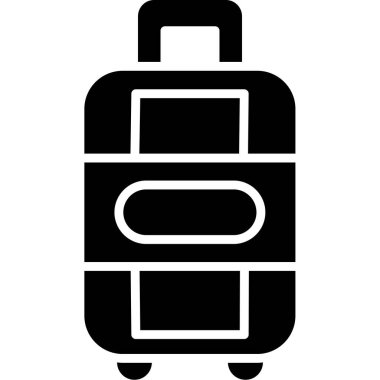 Bagaj simge vektör çizim