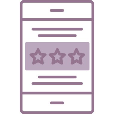 Geri bildirim derecelendirme simgesi. beyaz üzerinde izole edilmiş özet geribildirim vektör rengi