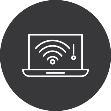 wifi vektör düz simge