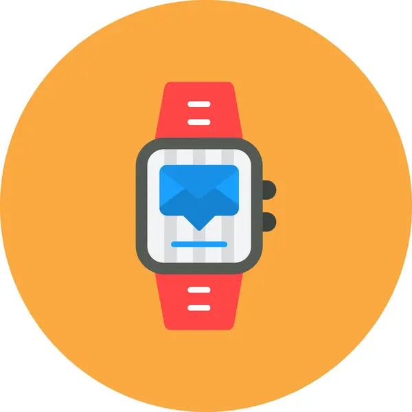 smartwatch vektör simgesi, modern biçim