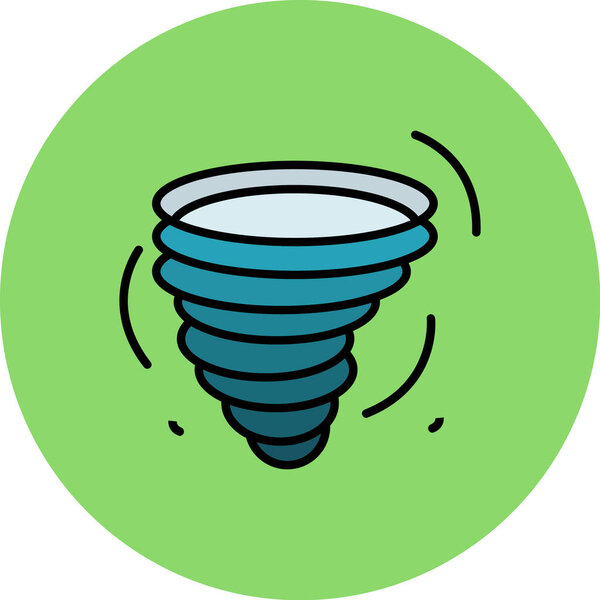 tornado. web icon simple illustration