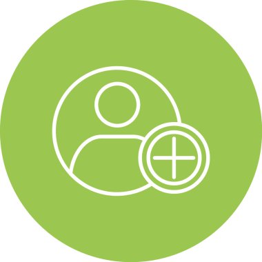 Kullanıcı simgesinin vektör çizimi