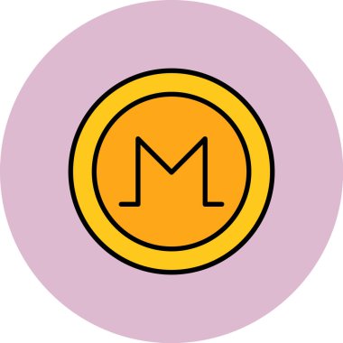 Sikke Simgesi vektör illüstrasyonu