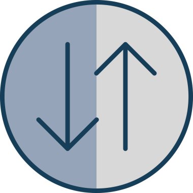 Ok. Web simgesi basit illüstrasyon